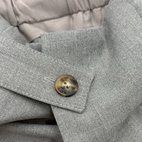 🆕 RAT & BOA 🧿 NWT Simona Pleated Trouser, Adjustable Drawstring, Grey - Sz L - Picture 12 of 16